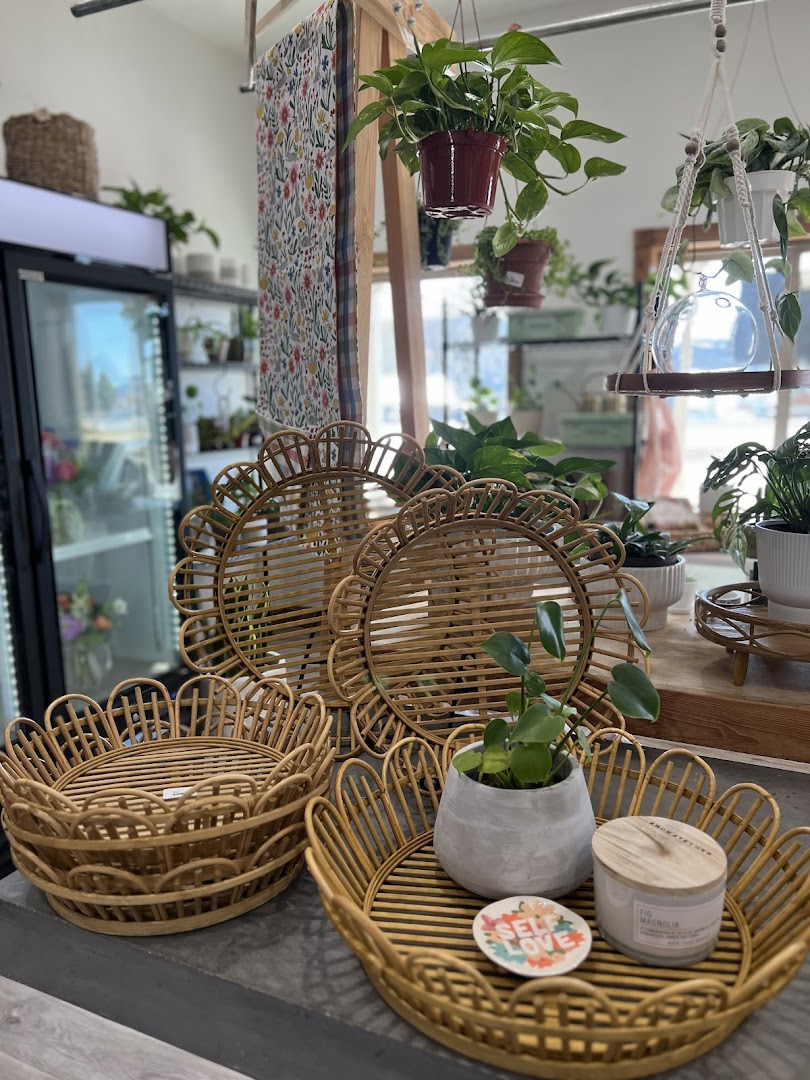 Gifts and decor inside Silo Floral